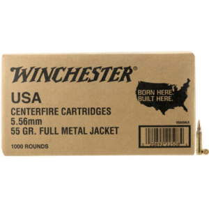 Winchester 5.56 Bulk Ammo 55 GR FMJ